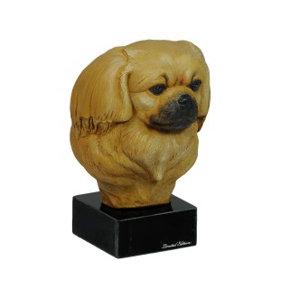 Spaniel tybetański ręcznie pomalowana statuetka Art-Dog